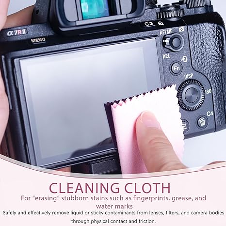 Camera Cleaning kit - Professional Camera Lens Cleaning Kit,Complete DSLR & Mirrorless Camera Sensor Cleaning Set Kit with Lens Pen, Blower, Brush, and Solution for Photography Essentials