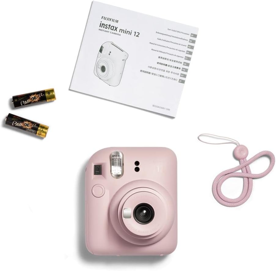 Mini 12 Instant Camera - Blossom Pink